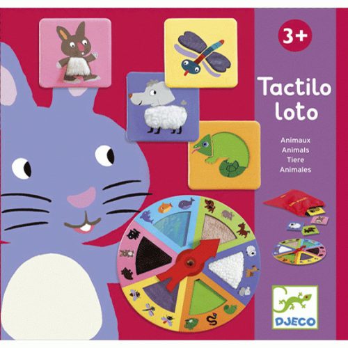 ársasjáték - Tapintgató - Tactilo loto, animals