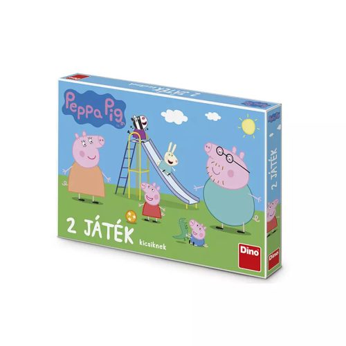 Peppa malac társasjáték - 2 játék egy dobozban